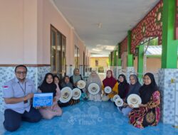 Dukung Pelestarian Seni Rebana, PT TIMAH Bantu Grup AS-Saaddah Desa Lalang Belitung Timur