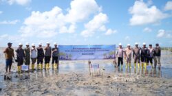 Dari Pesisir Belitung Timur, PT TIMAH dan Masyarakat Bergerak Jaga Alam Lewat Penanaman Mangrove di Pantai Mudong