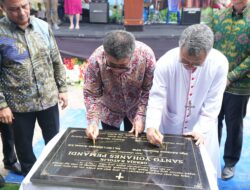 Resmikan Gereja Katolik Santo Yohanes Pemandi Stasi Baturusa, Gubernur Hidayat Arsani Gaungkan Harmoni dan Persatuan Babel