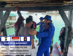 Tertibkan PIP Diluar WIUP, Kasat Pol Air Pangkalpinang: Jangan Langgar Aturan Lagi! 