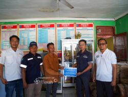 PT TIMAH Bantu Pembangunan Pos Kamling di Desa Kulur, Perkuat Keamanan dan Kebersamaan Warga
