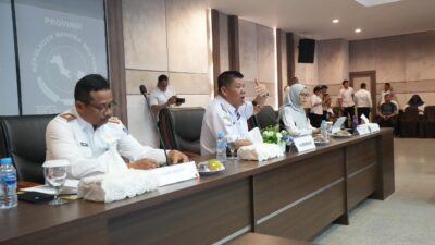 Rapat Pembahasan RTRW, IUP, dan Kawasan Hutan, Pemerintah Daerah Sepakati Revisi Tata Ruang serta IUP di Babel