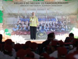 Pelepasan Siswa SDN 23, Wawako Pangkalpinang Motivasi Anak Raih Cita-cita