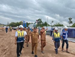 Kunker ke Beltim, Gubernur Hidayat Arsani Tegaskan Komitmen Pemprov Babel Perkuat Pendidikan & Tinjau Lahan Sekolah Unggulan Garuda