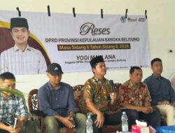Reses DPRD Babel di Desa Bedengung, Warga Keluhkan Kabel Fiber Optik Rusak Siring dan Pagar Rumah