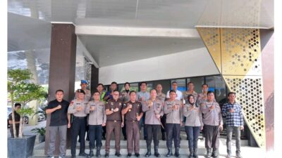 Kajari Pangkalpinang Terima Kunjungan Kapolresta, Perkuat Sinergi Penegakan Hukum