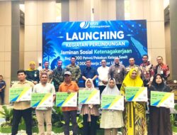 Gubernur Hidayat Arsani Luncurkan Jaminan Sosial untuk 12 Ribu Pekerja Babel