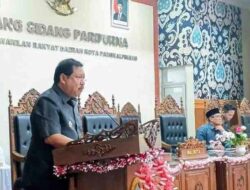 Penyampaian Raperda Pertanggungjawaban APBD 2025, PAD Kota Pangkalpinang Lampaui Target
