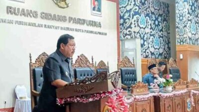Penyampaian Raperda Pertanggungjawaban APBD 2025, PAD Kota Pangkalpinang Lampaui Target