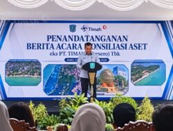 PT TIMAH Serahkan Aset Tanjung Pendam, Pemkab Belitung Siapkan Wajah Baru Kawasan Wisata