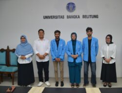 Perkuat Kampus sebagai Ruang Akademik Global, UBB Sambut 8 Mahasiswa Internasional dari 4 Negara