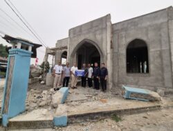 Dukung Kegiatan Sosial dan Keagamaan, PT TIMAH Bantu Pembangunan Masjid Al Ikhlas di Belitung
