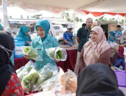 TP PKK Pangkalpinang Kolaborasi Hadirkan Gerakan Pangan Murah, Bazar dan Cek Kesehatan di Taman Mandara
