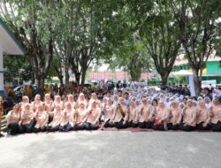 Buka DWP Mengajar, Noni Hidayat Dorong Siswa SMAN 1 Pangkalpinang Tingkatkan Minat Baca